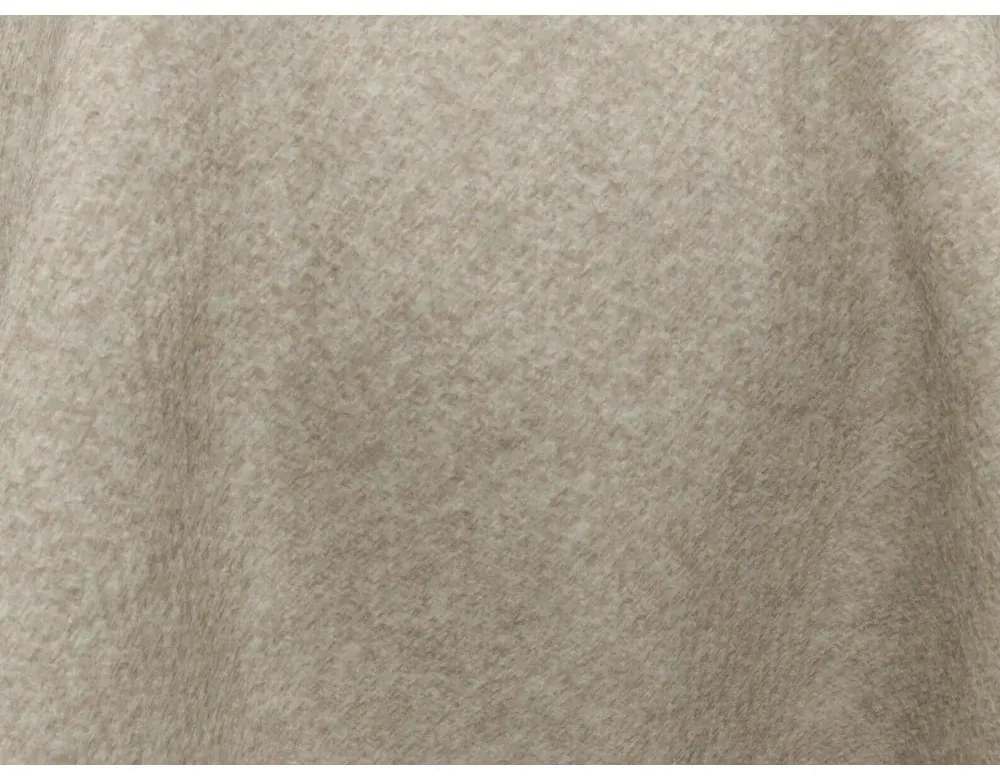 Béžové čalúnené jedálenské kreslo Kanoa – Makamii