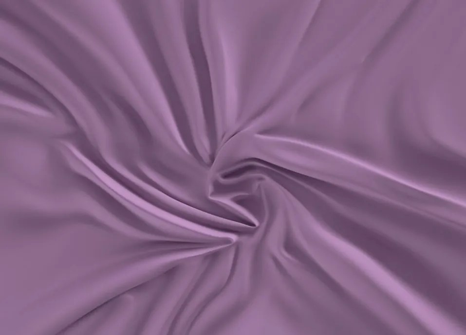 Saténové prestieradlo s gumou fialové 140x200 cm