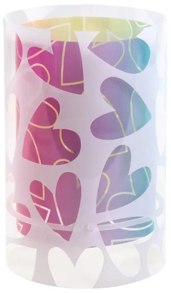 Dalber 41181 - Stolná lampa CUORE 1xE14/40W/230V