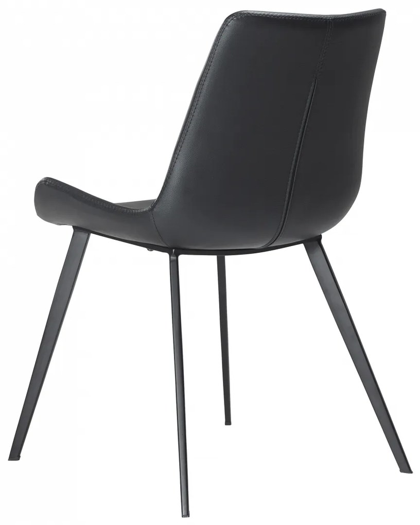 HYPE ČALÚNENÁ STOLIČKA black/black