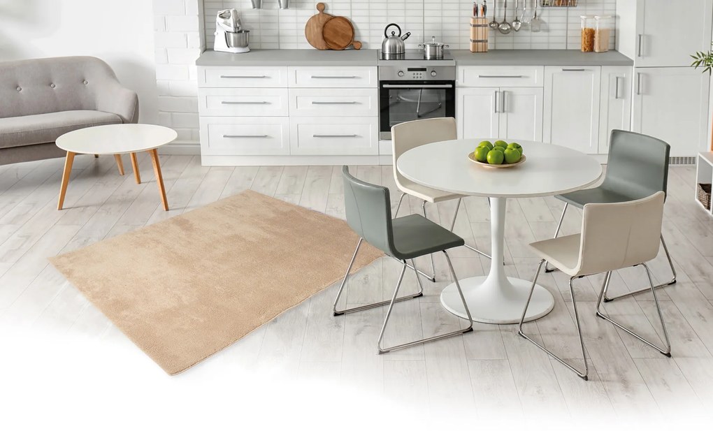 B-line, Kusový koberec Spring Cappucino, 40x60, béžová, obývacia izba