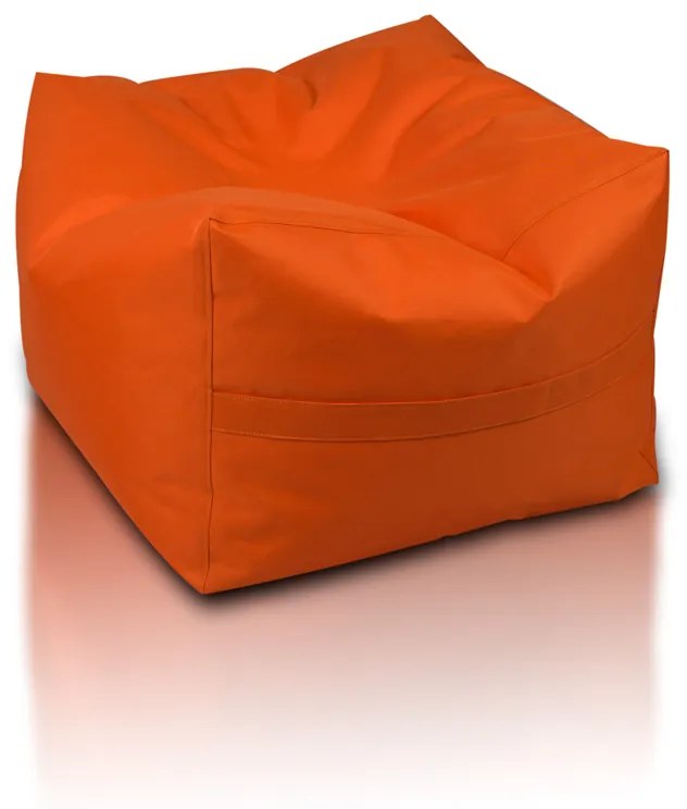 INTERMEDIC SK Sedací vak Taburetka CUBO, Polyester Farba: NC09 - Oranžová pomaranč (Polyester)