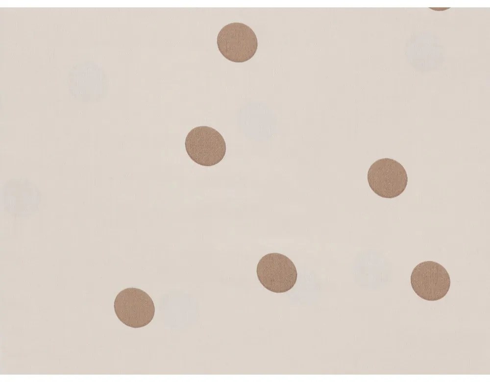 Hnedé obliečky na jednolôžko z bavlneného saténu 140x200 cm Solaris – Södahl