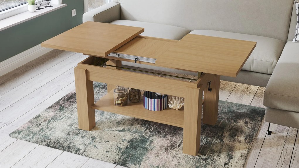 ASTORIA dub Oasis, rozkládací konferenční stolek