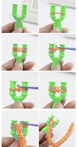 Kruzzel Gumičky na výrobu náramků DIY 18082