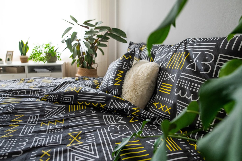 myHOUSE RUNY bavlnené obliečky DeLuxe 140x200cm 3 Set Balenie