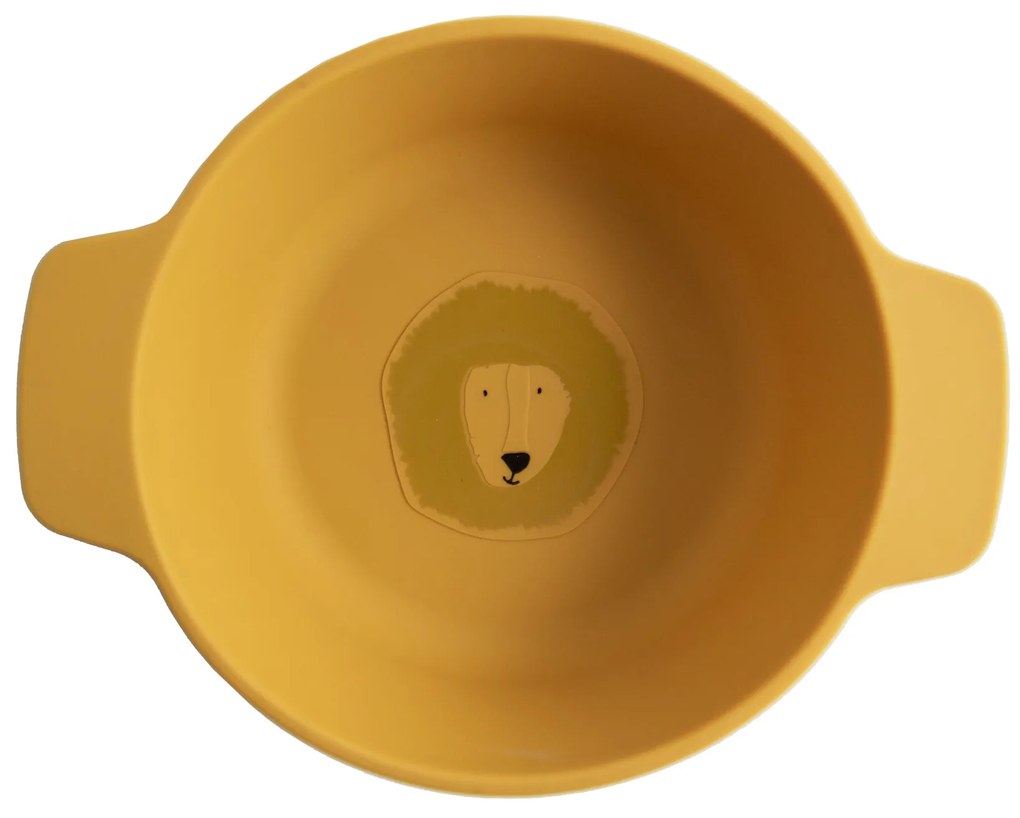 Detská silikónová miska Mr. Lion