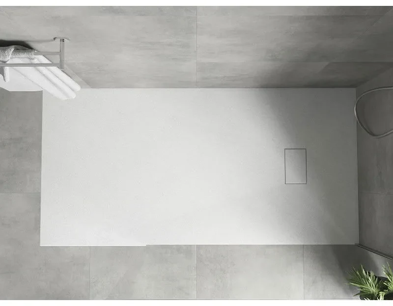 Mexen Hugo, SMC obdĺžniková sprchová vanička 170 x 80 cm, biela, 42108017