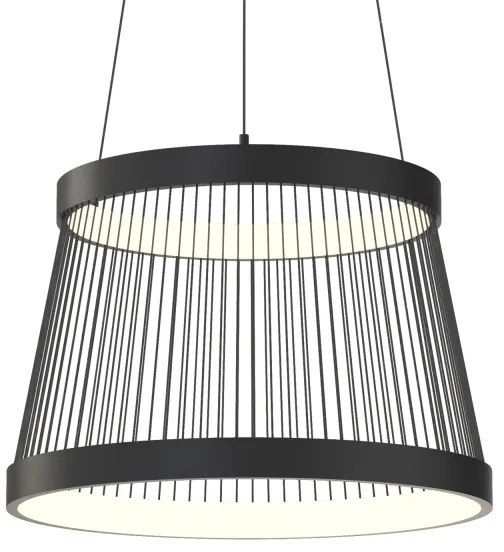 ONLI - LED Luster na lanku MATE LED/40W/230V 4000K čierna