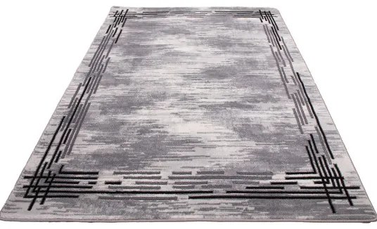Koberec DIAMOND K8778S strieborný