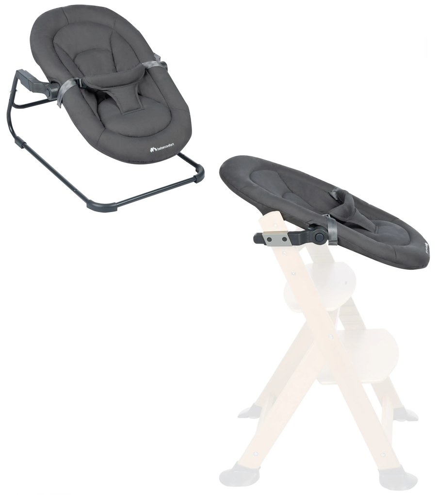 Timba Baby ležadlo 2v1 Mineral Graphite