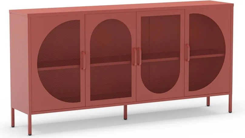 Komoda v tehlovej farbe 160x90 cm Tayra – Marckeric