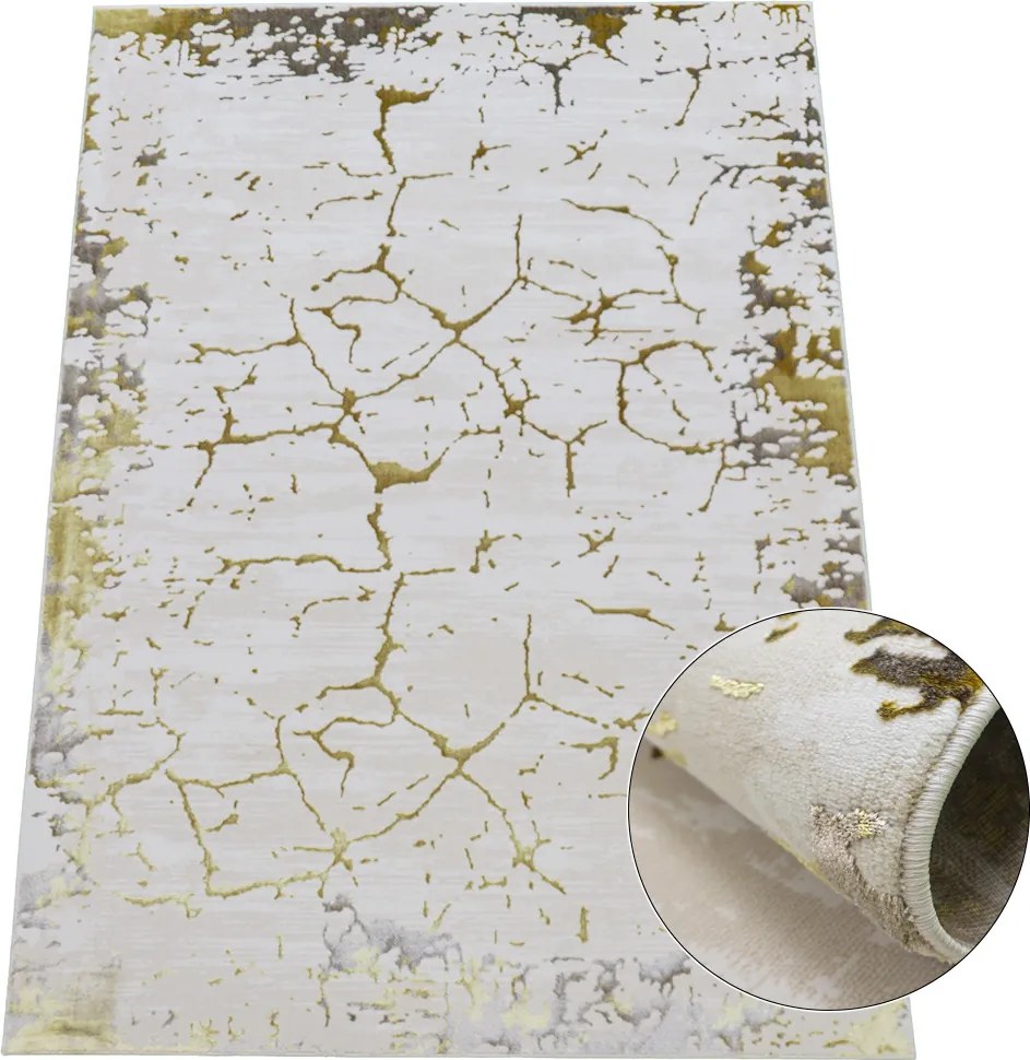 Koberec Allianz 6308 BEIGE – béžový vzorovaný obdĺžnik Rozmer: 240x330 cm