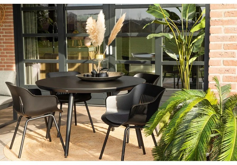 Okrúhly záhradný jedálenský stôl ø 128 cm Sophie – Hartman