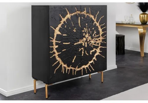 Komoda 43479 100cm Circle Drevo Mango - Komfort-nábytok