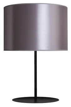 Duolla - Stolná lampa CANNES 1xE14/15W/230V pr. 20 cm strieborná/čierna