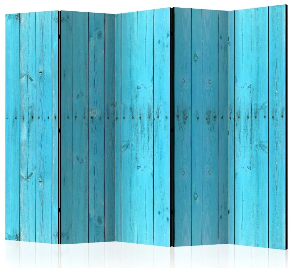 Artgeist Paraván - The Blue Boards II [Room Dividers]