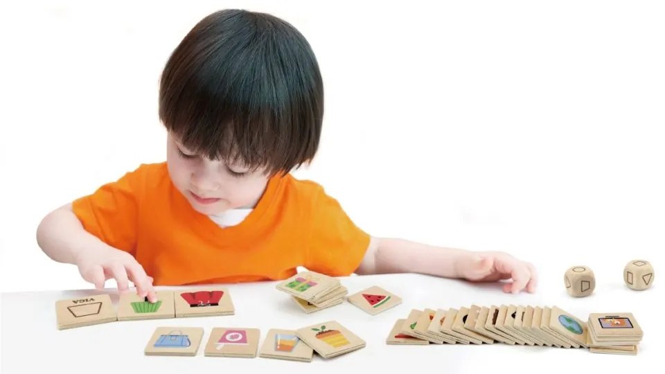 Viga Drevené puzzle - Tvary
