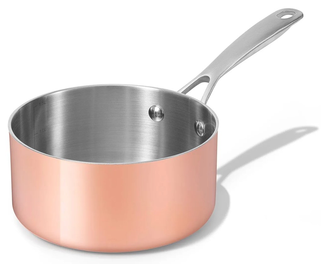 Elmich Medená rajnica Tria Copper Ø 16 cm (1.5 L)