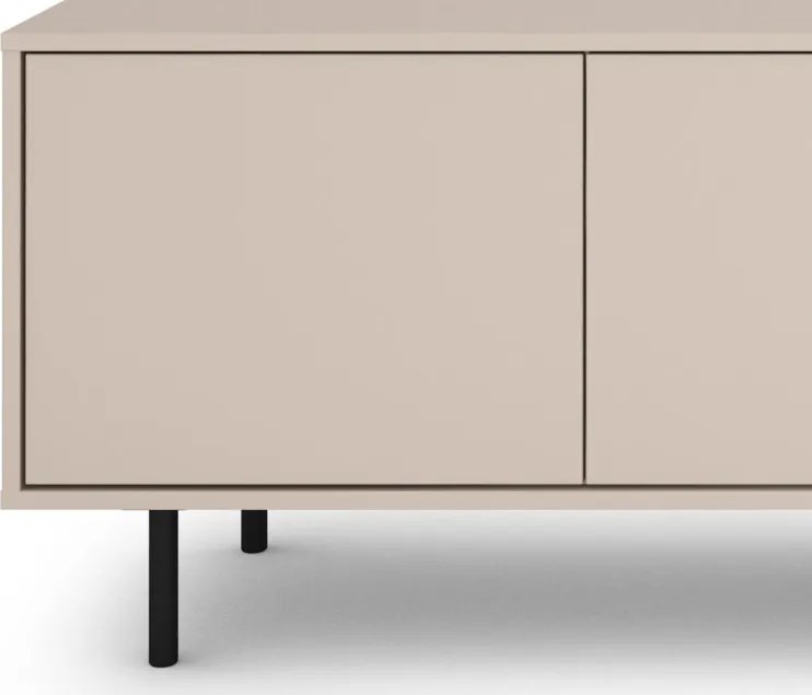 Široká TV skrinka Flax, 200 cm, béžový kašmír