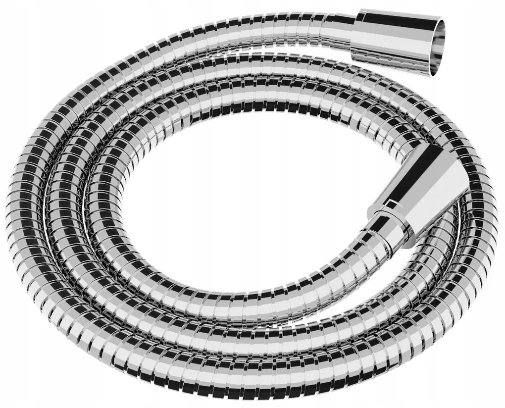 Sprchová hadica MEXEN - opletená - 125 cm - chrómová, 79435-00