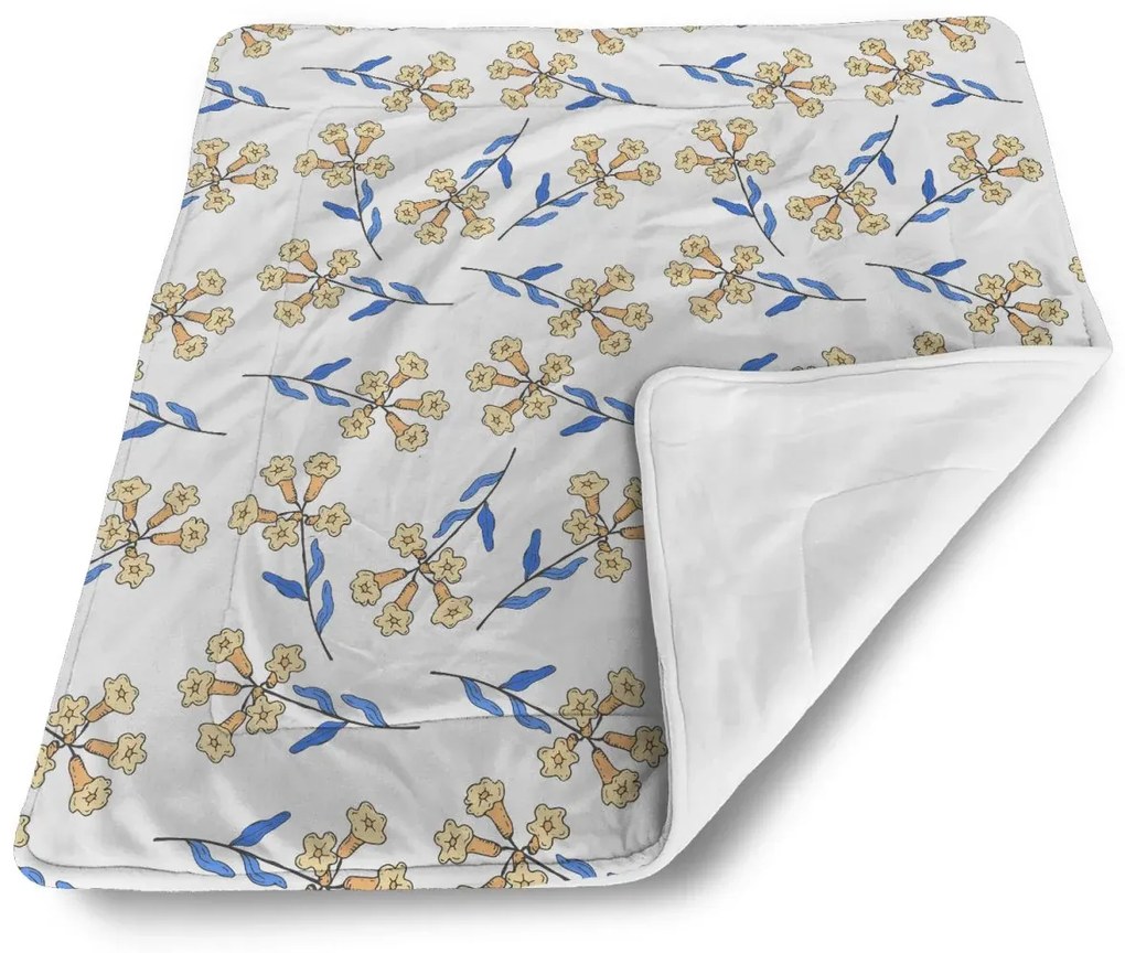 Sablio Deka pre bábätko Žlté kvietie - 80x100 cm