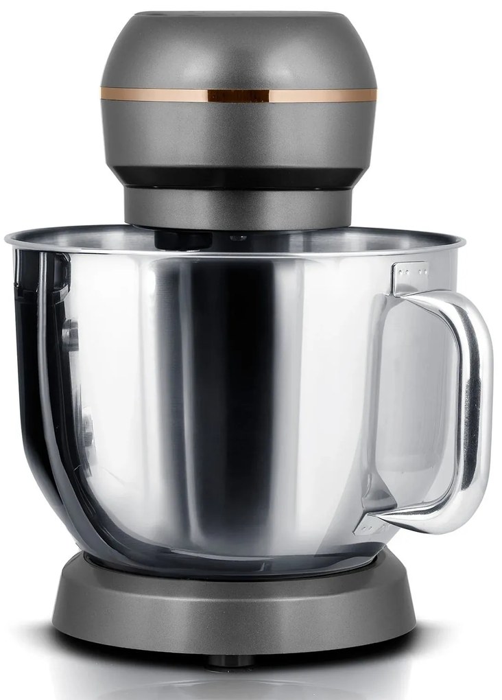 Berdsen 1400 W BD-756 3-v-1 planetárny mixér kuchynský robot 6 l Farba: strieborno-zlatý