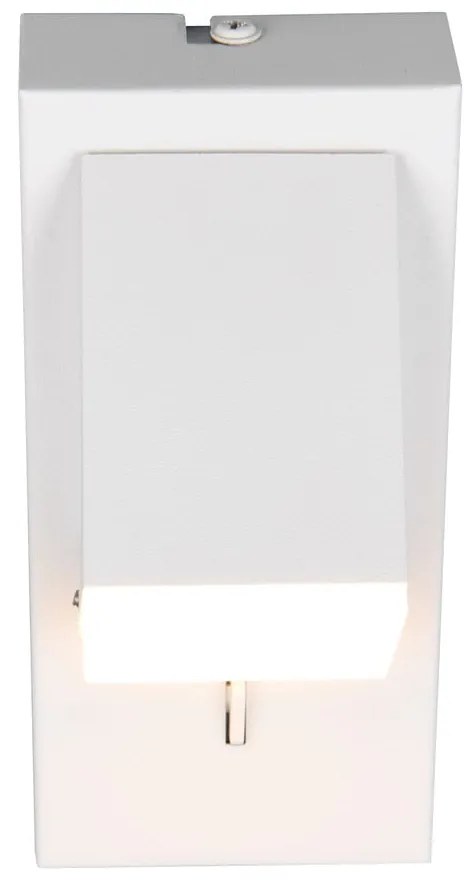 Biele LED nástenné svietidlo Raglan – Trio
