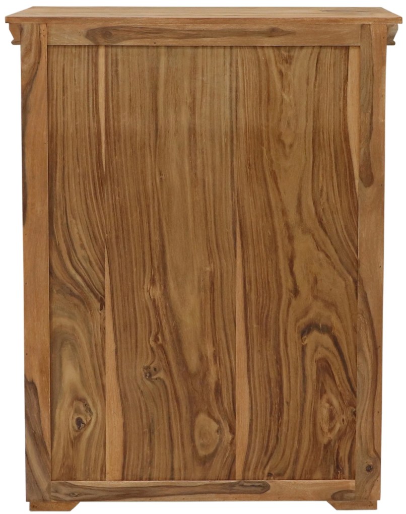 furniture-nabytek.cz - Vysoká komoda so zásuvkami z masívu palisander 90x45x110
