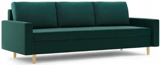 Sedacia súprava BELLIS zelenej farby 215 cm