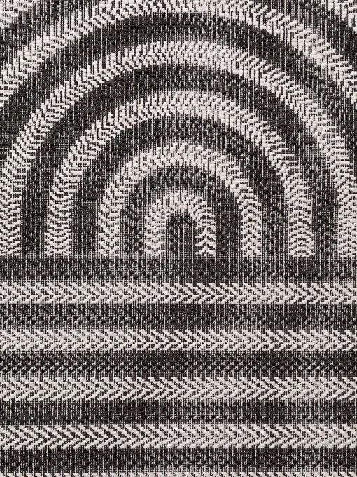 Koberec Ted Baker Haringey Woodfield čierny / biely ovál