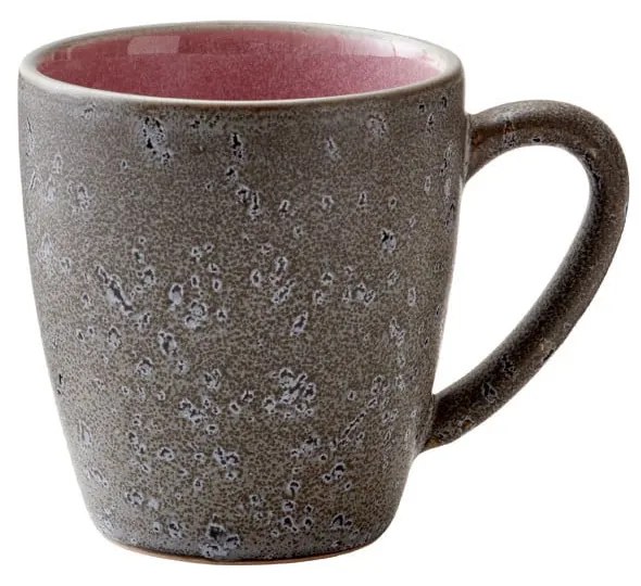 Ružový/sivý keramický hrnček 190 ml Gastro Mensa – Bitz