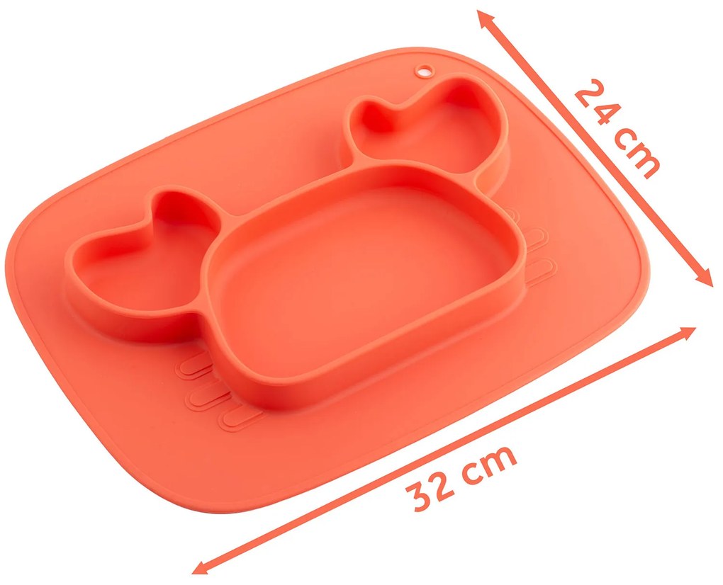 Silikónová doska na kŕmenie krabov Ricokids