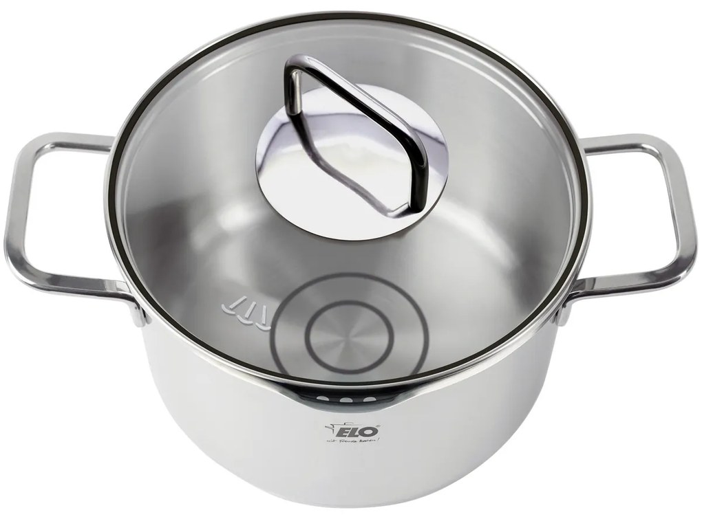 Elo 72404 4-dielna súprava nehrdz. hrncov Smart Steam