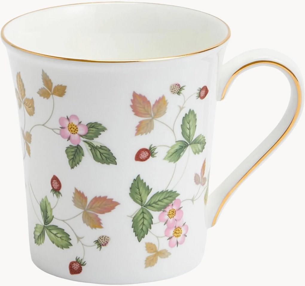 Hrnček z jemného kostného porcelánu Wild Strawberry