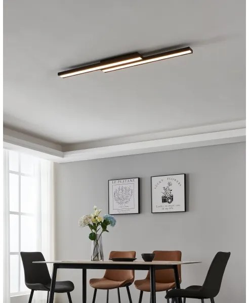 Eglo 900024 - LED RGBW Stmievateľné stropné svietidlo SALITERAS-Z LED/20,4W/230V