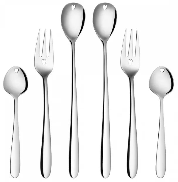 Sola - Darčekový set so srdiečkom 6 ks - Love Cutlery (116603)