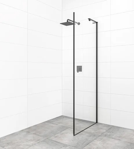 Bočné zástena k sprchovacím dverám 90 cm SAT TGD NEW SATTGDNSTENA90CT