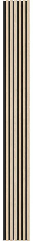 Mexen Lam-B, akustické stenové lamely 275 × 30 cm, HDF doska 4 mm, technická dyha, dub pieskový, S100-275307-3015-001
