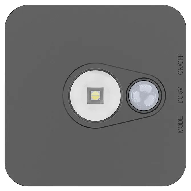 LED svietidlo Stanley, 1x LED 0,5w 3000-6000k, 3CCT, b, senzor pohybu