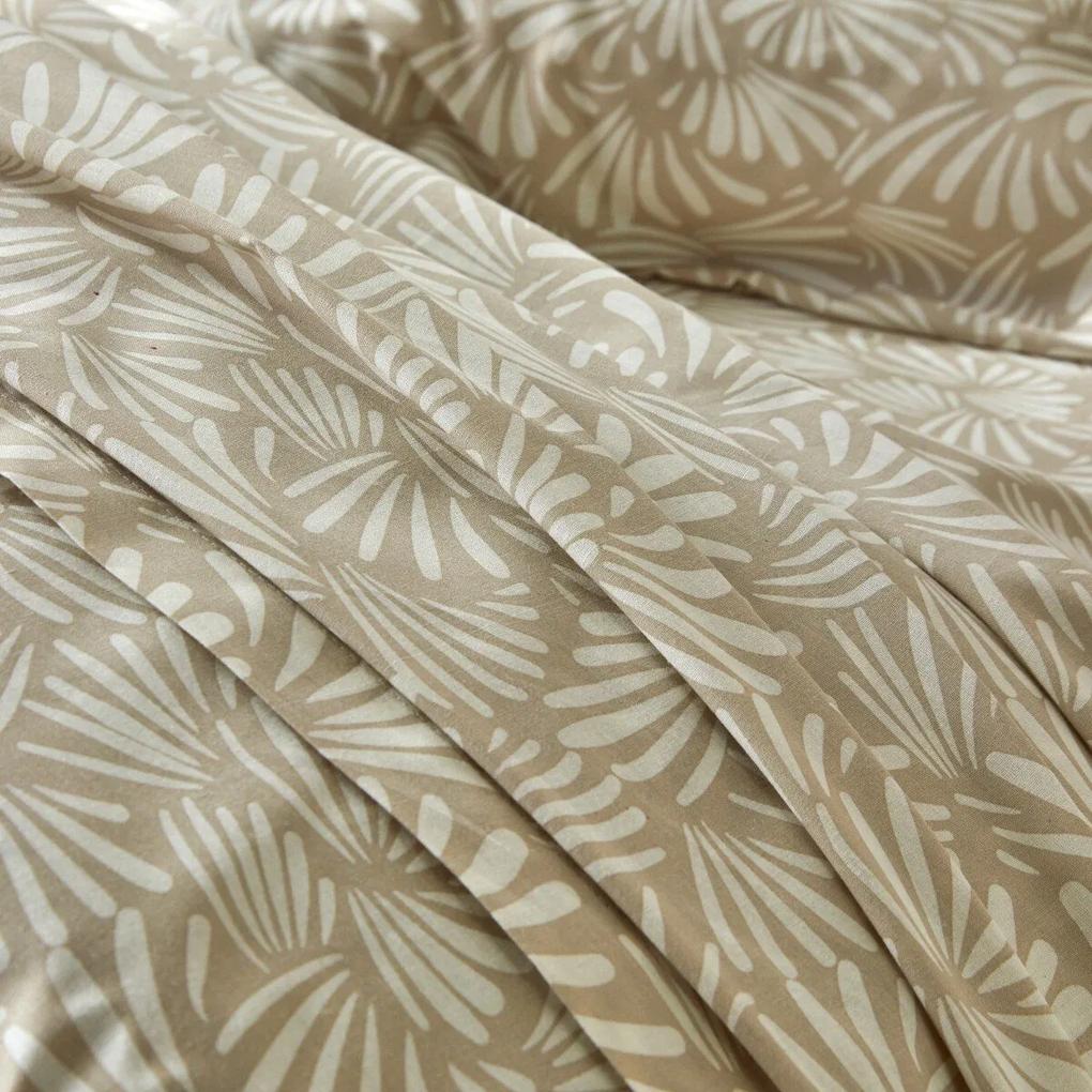Bavlnená posteľná bielizeň Vick s grafickým dizajnom (*) Súprava obliečku na vankúš (70x90) a na prikrývku (140x200) je v klasických rozmeroch a bez klopy pre zasunutie pod matrac.