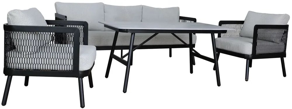 EDINBURGH jedálenská hliníková súprava