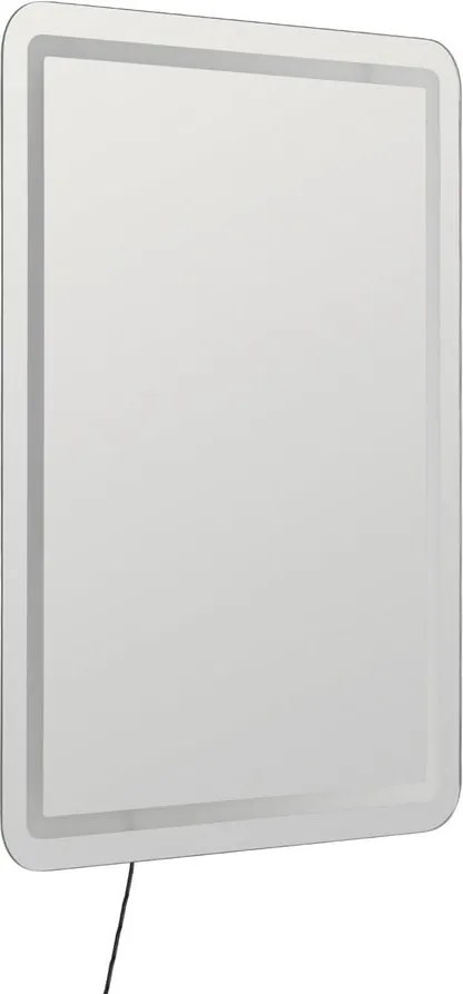 Nástenné zrkadlo s osvetlením 60x80 cm – Ixia