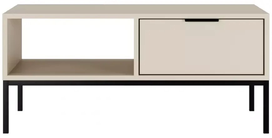 Konferenčný stolík Austin 100 cm kašmír/čierna