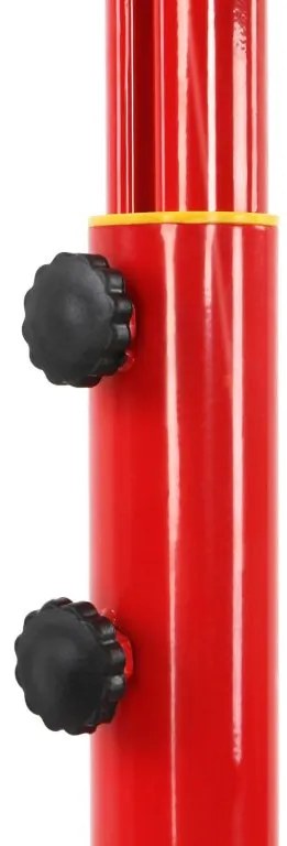 Basketbalový kôš s kolieskami, nastaviteľný 113 - 236 cm