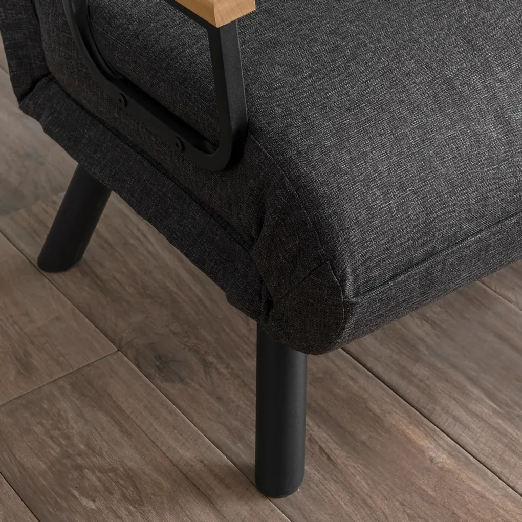Kreslo Sando Single Dark Grey