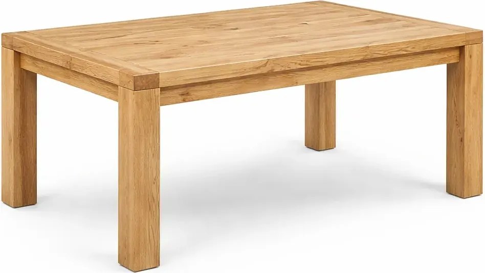 Pevný jedálenský dubový stôl pre 8 osôb FLY, 170x100x78 cm