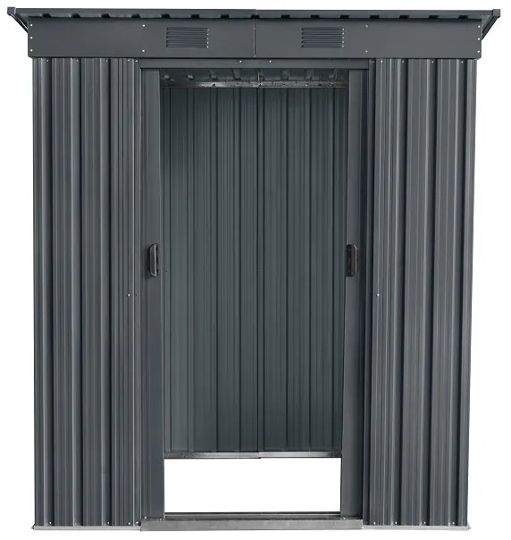 Záhradný domček BestBerg ZDR-1A / 1,9 m² / 110 x 174 x 191 cm / sivá