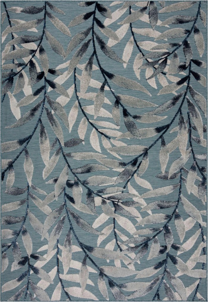 XXXLutz TKANÝ KOBEREC, 160/230 cm modrá Flair Rugs - Online Only bytové doplnky - 003165035102