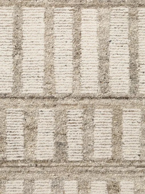 Koberec BOHO Linara kremový / hnedý